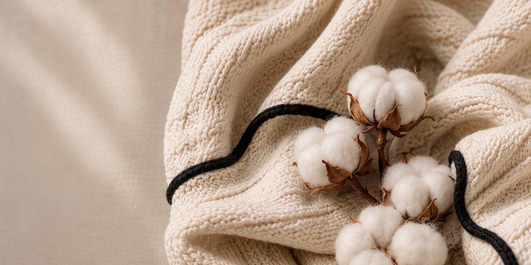 Detalle de tejido de algodón Alcor